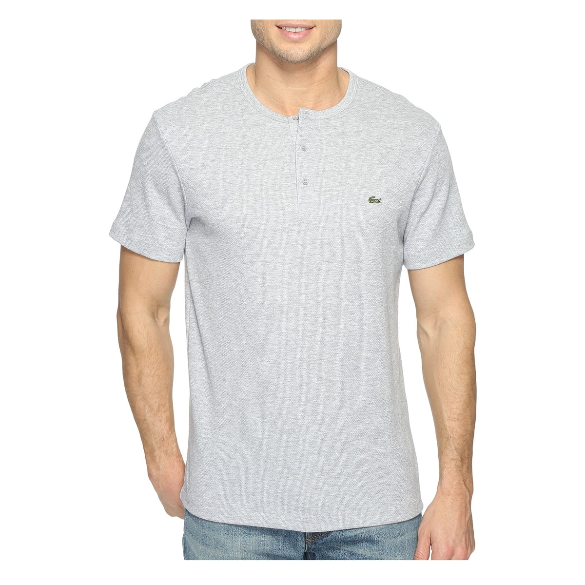 lacoste henley shirt