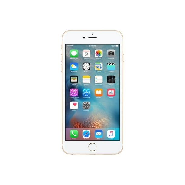Refurbished Apple Iphone 6s 128gb Gold Gsm Cdma Walmart Com Walmart Com
