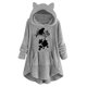 thumbnail image 1 of Chaquetas para mujer, sudaderas con capucha cálidas de invierno a la moda, abrigo con capucha de felpa Irregular con estampado de retales de leopardo, Tops Odeerbi ODB-3, 1 of 4