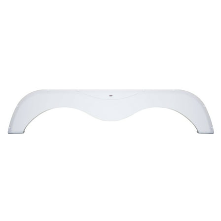 Icon 12911 Tandem Axle Fender Skirt FS2911 for Skyline - Polar White