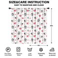 thumbnail image 2 of Blackout Kids Curtains,White Cow Heart Egg Pattern Childrens Insulated Curtains Set Of 2,Bedroom Essentials,Toddler Room Decor 42x84in(106x213cm), 2 of 5