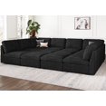 thumbnail image 2 of Belffin Armrest for Modular Sectional Sofa Modular Couch Armrest Part for Corduroy Sectional Couch Black, 2 of 8