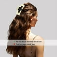 thumbnail image 5 of Pinzas de garra cuadradas, pinzas para el cabello antideslizantes, accesorios de garras para el cabello mate, pinza para mujeres y niñas, 5 of 5