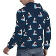 thumbnail image 3 of Hoodies for Men - Big Mouth Shark Long Sleeve Comfrt Men'S Fashion Hoodies & Sweatshirts, Sweatshirts for Men Hoodies Pullover Clothing Clothes with Pouch, 3 of 7