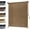 Walnut, variant on 8'(W) x8'(H) Sesame Outdoor Roller Shade - Cordless Exterior Roll Up Sun Shade for Patio, Pergola, Front Porch, Gazebo - Outdoor Blinds Screens for Patio