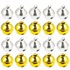 thumbnail image 2 of 200Piezas Jingle Bells Llavero Colgante Campanas Artesanías Campanas para mascotas DIY Árbol Colgante (10 mm, dorado, plateado para cada 100 piezas), 2 of 5