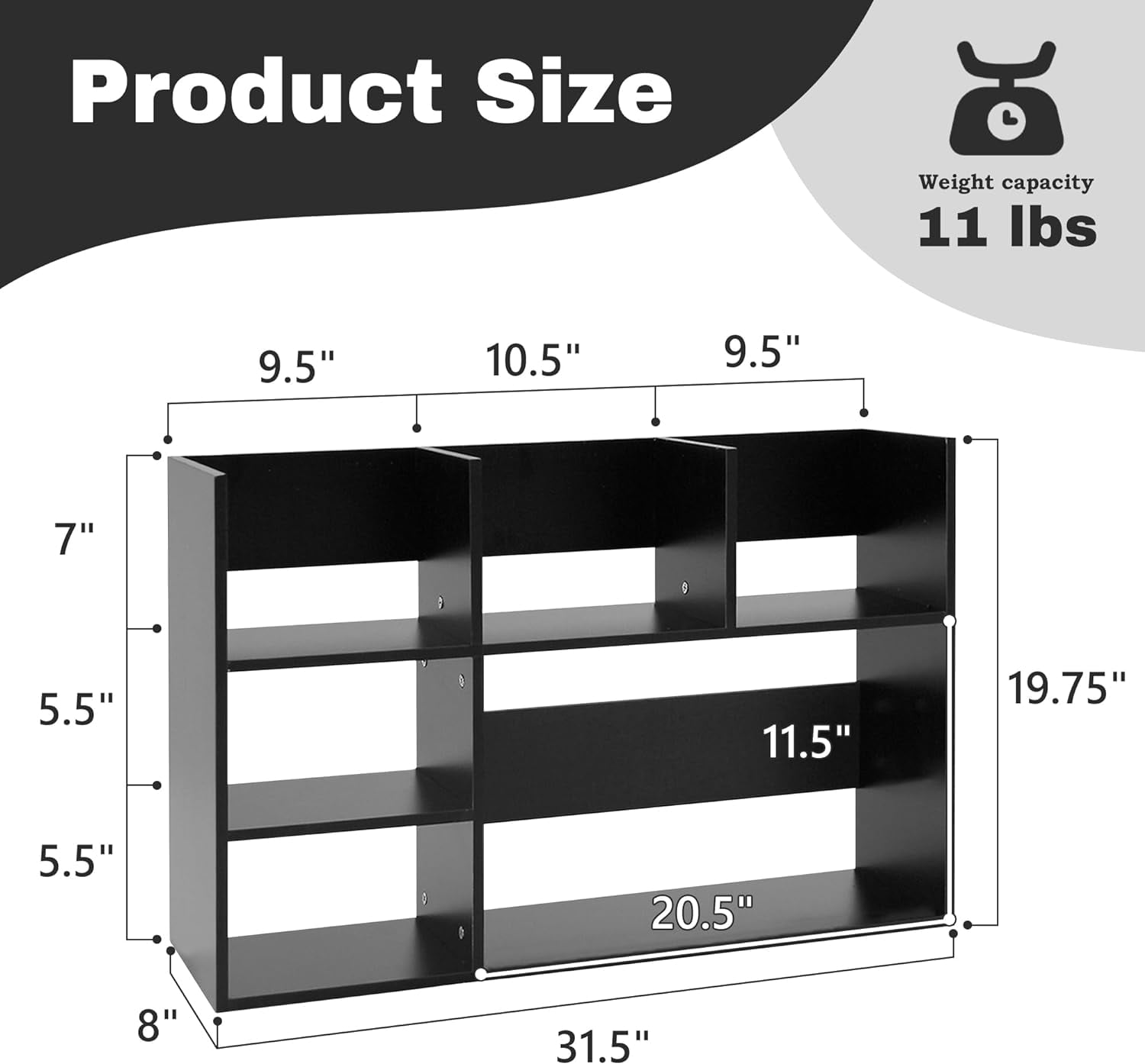 Jerry & Maggie Extra Large Desk Organizer Shelves for Office Organization, Multi Units Storage Rack Home Office Accessories, Office Must Haves Desk Shelf for Top of Desk, Violet