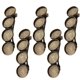 thumbnail image 1 of unbranded 5Ud Accesorios Para El En Marrón Con Base De Cobre Para Manualidades, 1 of 8
