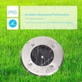 thumbnail image 4 of LED Solar Ground Light 10 Pack, Outdoor Light, Street Light, Buried Light, Waterproof IP65 (Cool White, Round) [Energy Class A+],, 4 of 5