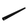 thumbnail image 5 of 1" H Metal Front Fence for Gondola 1/4" Holes or Wood Shelf - Black - 36" L - 10 Pack, 5 of 5