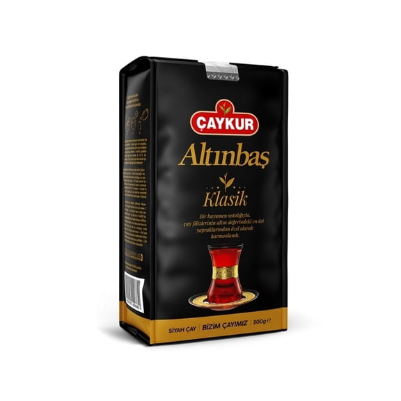 ÇAYKUR Altınbas Golden Tips, Premium Gourmet Black Tea, Loose Leaf, Strong Tea Buds, Rich Aroma 500g / 17.6 Oz