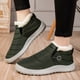 thumbnail image 1 of Zapatos para hombre y mujer, zapatos de invierno cálidos de algodón, botas de nieve de suela blanda, suelas ligeras de EVA, talla grande 35-47 para hombre y mujer, 1 of 5