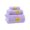Purple, variant on PRETXORVE Bath Towels, Velvet Set Little Dinosaur Series Soft Water Absorbent Mother Set Scarf