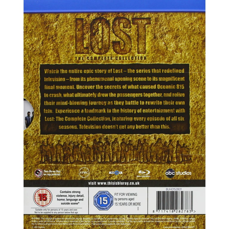 hacha por supuesto detección Lost - Lost Seasons 1-6 [Blu-ray] - Walmart.com