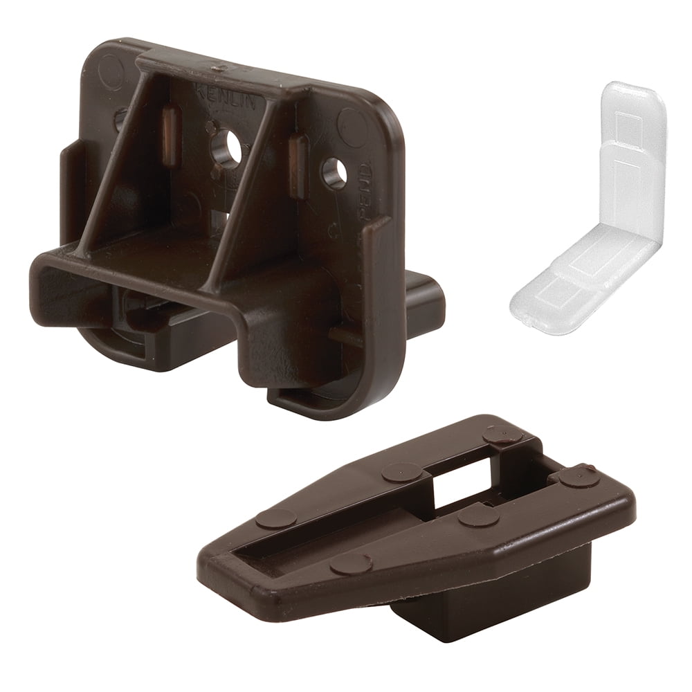 Drawer Track Guides and Glides, Plastic (2-pack)