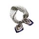 thumbnail image 2 of Qarigey Bufandas de seda para mujer, accesorio multifuncional y elegante, bufanda de satén para mujer, regalo maravilloso de lujo Ropa, zapatos y accesorios Miscelánea azul y blanco, 2 of 6