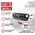 thumbnail image 4 of AMERICAN MODIFIED Grille Requin pour 2018+ Jeep Wrangler JL & 2020+ Gladiator JT, 4 of 11