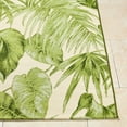 thumbnail image 5 of Mark&Day Outdoor Rugs, 7x9 Leroy Coastal Indoor/Outdoor Olive Green Area Rug, Non Shedding Olive Green Chartreuse Ivory Carpet for Patio, Porch, Deck, Bedroom, Living Room or Kitchen (6'7" x 9'), 5 of 7
