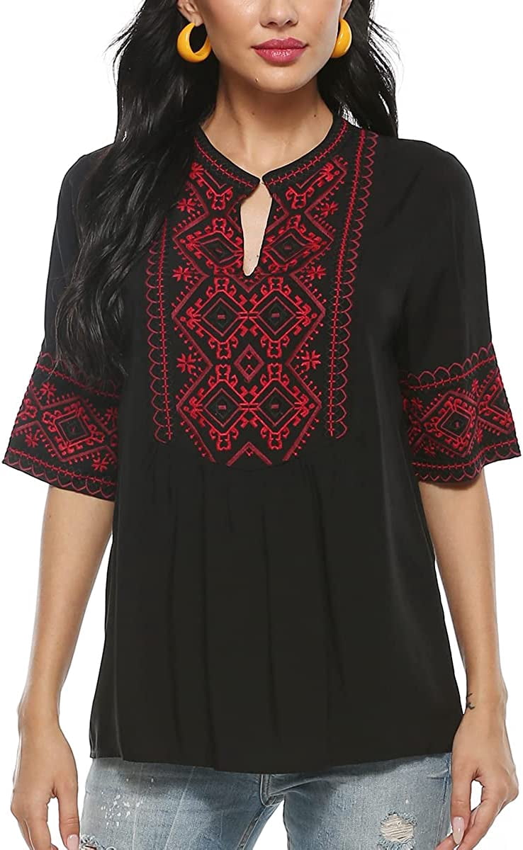 boho blouse peasant top