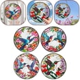 thumbnail image 4 of Lefu Pendentif Fleur Colibri 1 Pce pour Fenêtre Intérieur Extérieur, 4 of 9