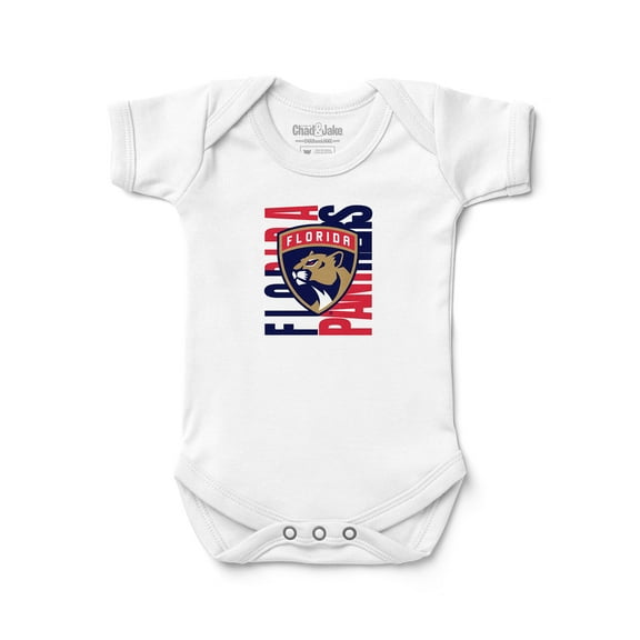 Newborn & Infant Chad & Jake White Florida Panthers Bodysuit