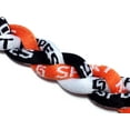 thumbnail image 4 of Sport Ropes Triple Titanium Bracelet (Orange/Black/White, 8"), 4 of 4