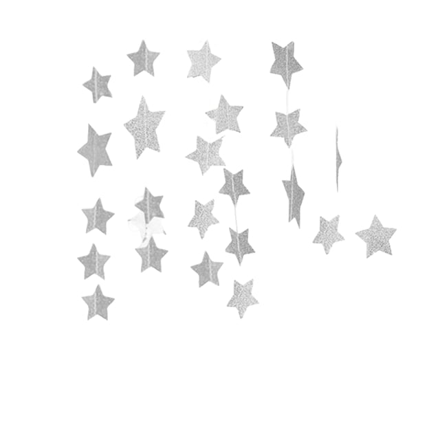 Juego de decoraciones para fiestas Wosthever decoración colgante estrellas interiores tipo 26