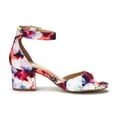 thumbnail image 6 of BURUDANI Women's Fashion Dress Low Heel Sandals Party Wedding Pumps Shoes FLORAL Size 6.5, 6 of 8