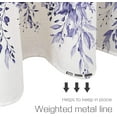 thumbnail image 6 of Green Eucalyptus Shower Curtain, Watercolor Leaves on The Top Plant with Floral Bathroom Decoration Shower Curtain Sets 72x72 Inch with Hooks, 6 of 6