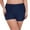 Navy Blue, variant on Ocean Blues Women's Plus Size High-Waisted Ruched Board Shorts Boyshorts Swim Bottoms Black Swim Shorts Size Large