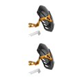 thumbnail image 2 of Yuarrent Guardabarros de rueda trasera portátil para motocicleta Guardabarros trasero fácil de llevar para motocicleta Conveniente oro oro 2Conjunto, 2 of 6