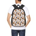 thumbnail image 4 of Bingfone Cute Cats for Simple Large Capacity Backpack, Adjustable Strap Backpack Travel Bag Sports Bag, Unisex, 4 of 6