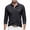 Black, variant on Golf Shirts for Men Long Sleeve Quarter Button Loose Comfy Breathable Pullover Shirts Business Casual Work Shirts