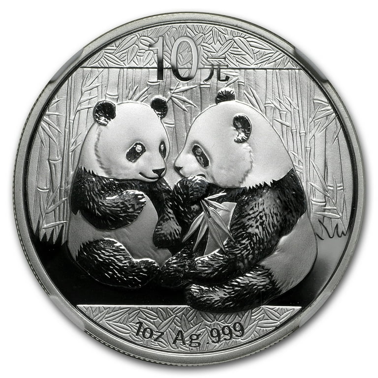1989 12oz 100 Yuan PF Silver Panda Value | NGC