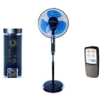 Hurricane Fan Super 8 Digital Stand Fan, 16"
