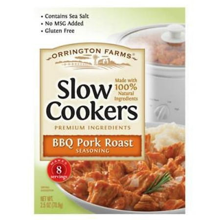 Orrington Farms Slow Cooker 2.5 OZ BBQ Pork Roast (Best Barbecue Sauce For Pulled Pork Sandwiches)