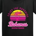 thumbnail image 4 of Inktastic Enjoy the Sunshine Bahamas Summer Paradise Youth T-Shirt, 4 of 5