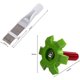 thumbnail image 2 of 2 piezas Peine de aleta de acero inoxidable Cepillo de limpieza de aire acondicionado Peine de aleta de cadena Herramientas de reparación de refrigeración de refrigeración, 2 of 5