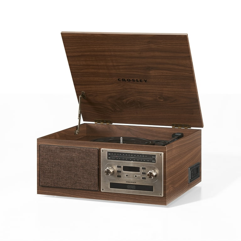ミュージック reco Crosley Serenade 8-In-1 Bluetooth Vinyl Record Player, 3
