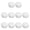 Diameter 10 cm, variant on 10Pcs Artificial Pumpkins for Halloween Thanksgiving Fall Party White Foam Pumpkins Decoration for Painting Art Craft