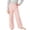 Pink, variant on YUANxueke Girls Elastic Waist Pants Casual Striped Outdoor Straight Leg Soft Comfy Trousers for 4-16 Years