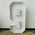 thumbnail image 1 of 1pc Balloon Frame KT Board 3D Filled Balloon Number 1 Model Suitable For Birthday Party, 1 of 10