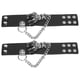 thumbnail image 5 of pulseras con remaches, mano con calavera fresca, brazalete ancho para hombres y mujeres para decoración de ropa, 5 of 5