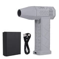 thumbnail image 1 of Mini ventilador Turbo Jet, potente soplador con ventilador de conducto de alta velocidad, nuevo soplador inalámbrico portátil 2024 para limpieza del polvo del coche (gris), 1 of 5