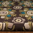 thumbnail image 3 of Linon Home Decor Trio Area Rug Collection, Chocolate and Multicolor, 1.83' x 2.83', 3 of 3