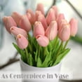 thumbnail image 5 of 30pcs Artificial Tulip Real Touch Flower for Wedding Home Decor Centerpiece, 5 of 5