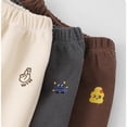 thumbnail image 5 of LYMAYTER 0-6Y Infant Baby Jogger Pants Boys Girls Lightweight Elastic Cuffed Sweatpants for Spring Fall Daily Wear, 5 of 7