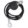 thumbnail image 2 of 1 Pc Durable Practical Portable Wire Rope Rubber Coated Wire Rope Heavy Duty Gym Cable for Men, 2 of 6