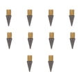 thumbnail image 1 of Miangastore 10pcs Everlasting Pencil Replaceable Head Inkless Pen Nib Infinite Pencil Tips, 1 of 8
