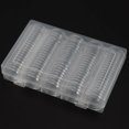 thumbnail image 2 of Portamonedas Yuxing 100 Cápsulas de monedas de plata con junta de espuma transparente, 2 of 5